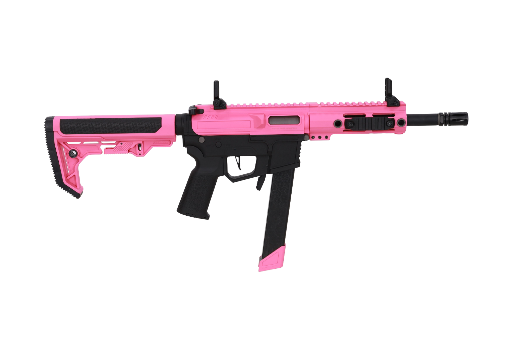 asgbox.pl - Specna Arms M4/AR15 SA-FX01 FLEX Gen.2 Karabinek szturmowy AEG 9" - Różowy asgbox.pl - Specna Arms M4/AR15 SA-FX01 FLEX Gen.2 Karabinek szturmowy AEG 9" - Różowy
