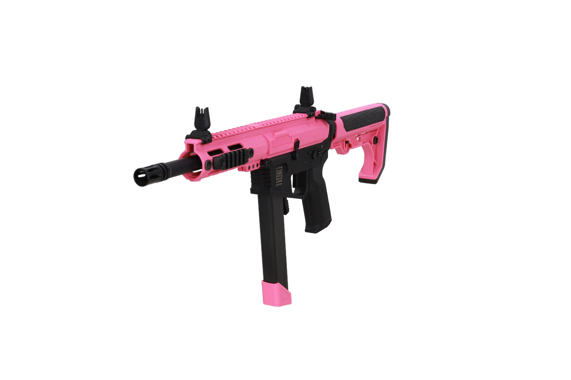 5c019f1aa4e71728d9e7fd8bed36e82ebd339861_SPE_01_048688_06 Specna Arms M4/AR15 SA-FX01 FLEX Gen.2 Karabinek szturmowy AEG 9" - Różowy - obrazek 3