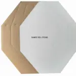 asgbox.pl - Range Solution IPSC Mini tarcza 50 szt. - Brązowo-białe