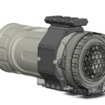 Tridos OwlSet 1.2x10 RIS Rail Mount for T1 Protector Base