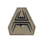 ANAREUS 3D PVC DIAMOND Patch (50 mm) – RAL 7013