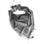 MIL-TEC Palestine / Shemagh 110x110 cm - White / Black - obrazek 2