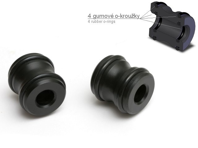 84350 AirsoftPro Rifle Inner Barrel Spacers (2 pieces) – 22 mm - obrazek 2