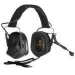 EARMOR M32 PLUS SET Electronic Tactical Headset with Helmet Mount – Black - obrazek 5