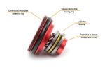 AirsoftPro NBU CNC Aluminum Flat Piston Head with Bearing - obrazek 6