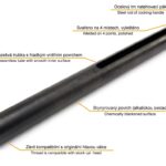 AirsoftPro Steel Cylinder for WELL MB06 Rifles – Black