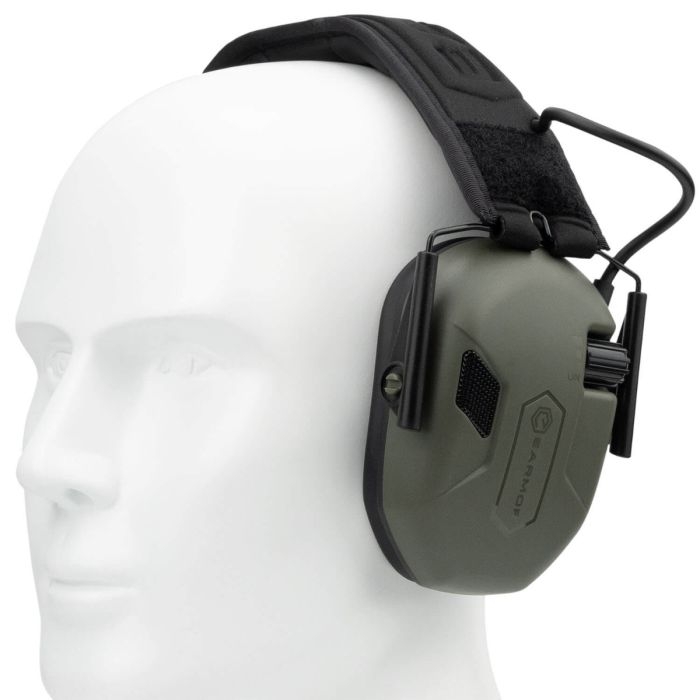 84497 EARMOR M300A Electronic Hearing Protector – Green - obrazek 6