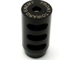AirsoftPro CNC Compensator FTE (14 mm CW) – Black - obrazek 4
