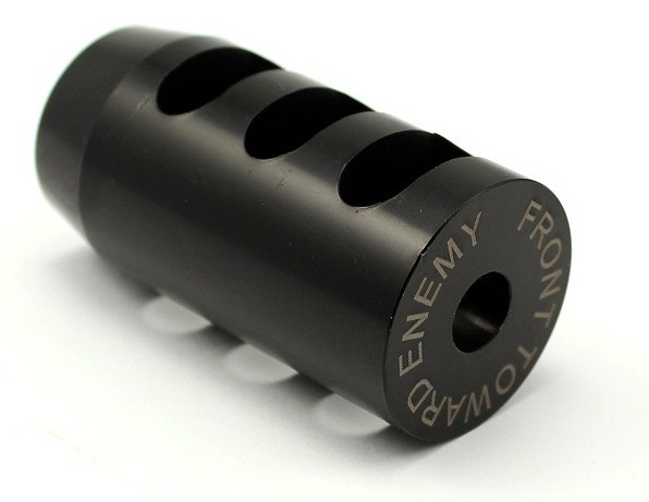 84558 AirsoftPro CNC Compensator FTE (14 mm CW) – Black - obrazek 5