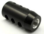 AirsoftPro CNC Compensator FTE (14 mm CW) – Black - obrazek 6