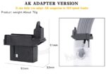 WST LEVER / M12 ODIN Adapter for AK Magazines – Black - obrazek 3