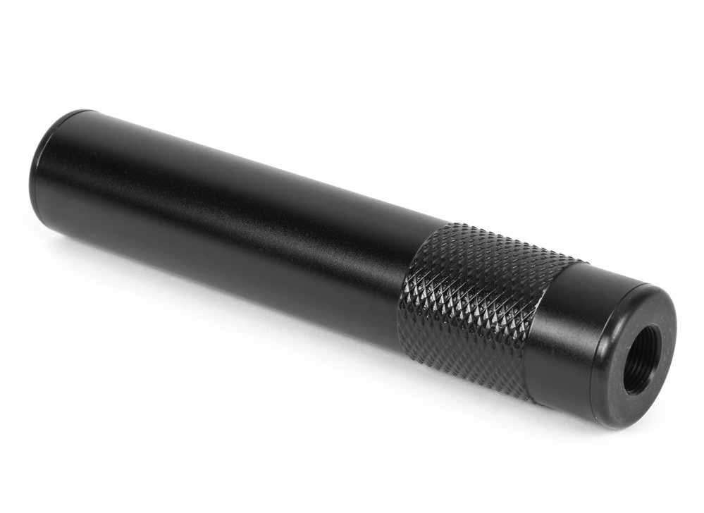 84599 AirsoftPro CNC Aluminum Silencer A.E.I. 150 x 30 mm - obrazek 5