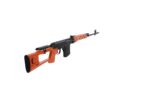 SA SVD RETRO Bolt-Action Sniper Rifle – Black / Wood - obrazek 4