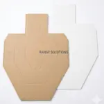 asgbox.pl - Range Solution PCSL Tarcze 50 sztuk - Brązowo-Białe