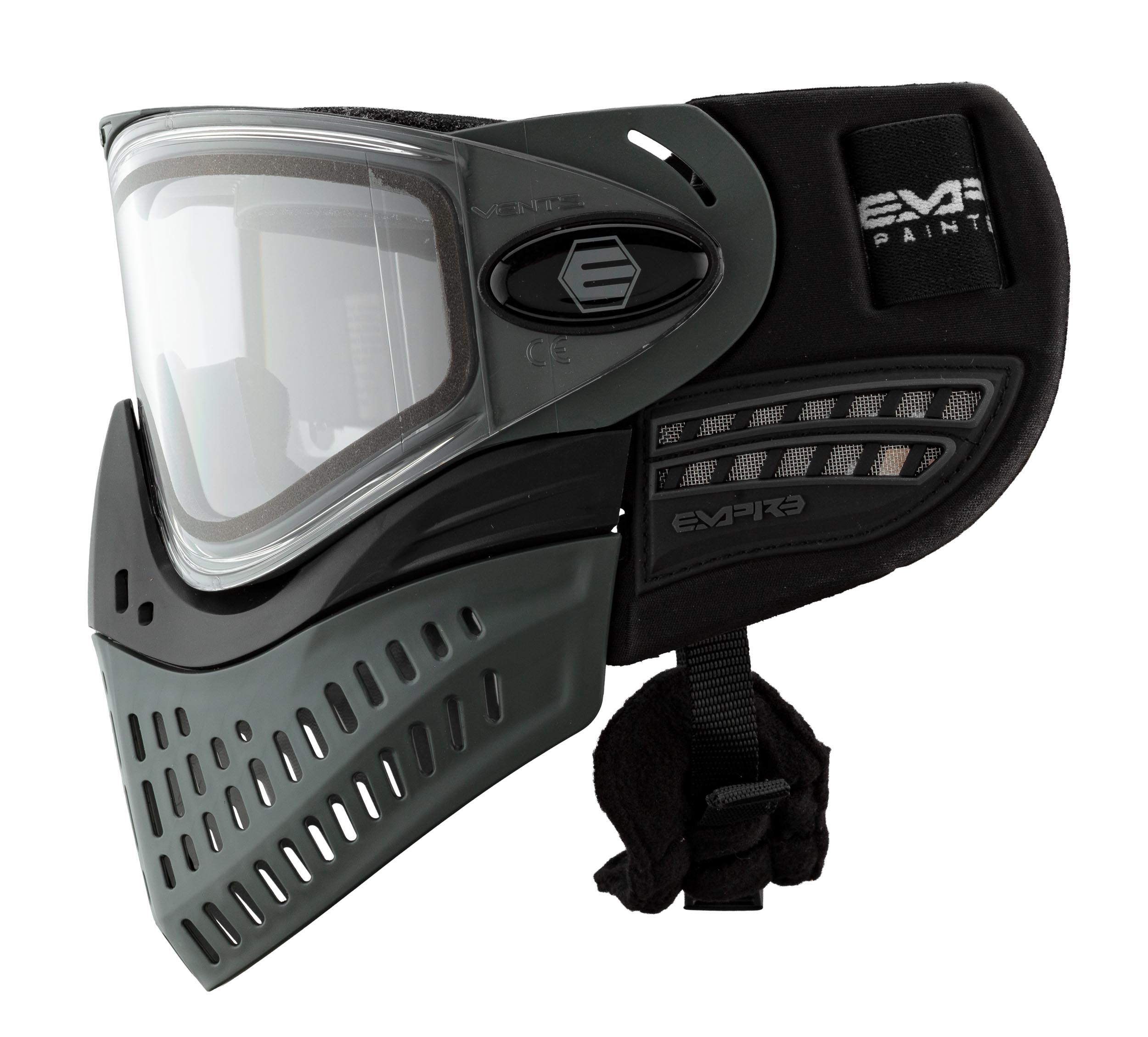 MAS7228-14 EMPIRE Paintball Mask E-Vent Black Gray - - obrazek 4
