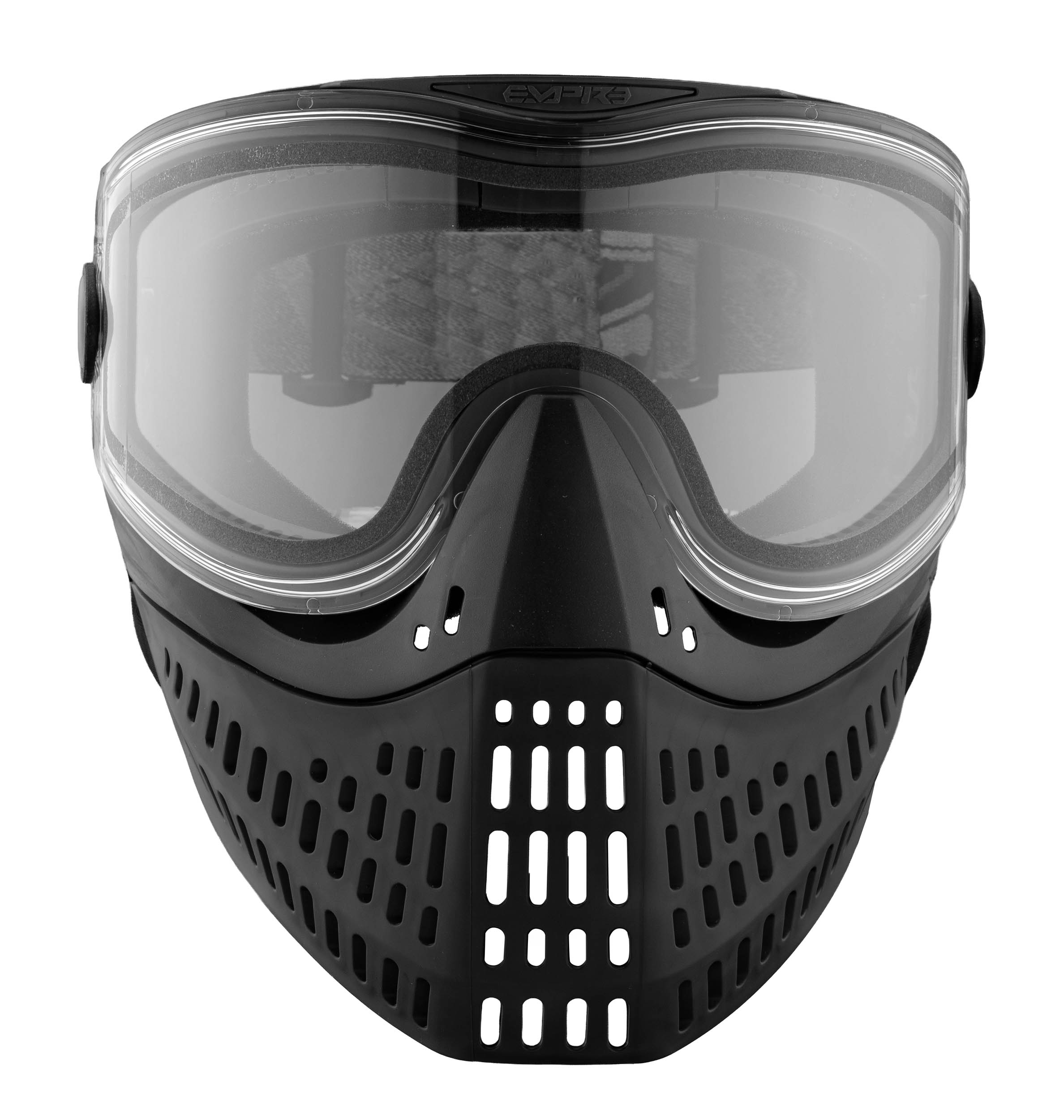 MAS7229-11 EMPIRE Paintball Mask E-Vent Black Black - Empire E-Vent All Black Mask - obrazek 5
