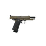 Arcturus Vanguard 5.1 airsoft TAN GBB pistol - Black / Tan - obrazek 4