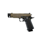 ARCTURUS Vanguard GBB Pistol 4.3'' Comp BLK/TAN - - obrazek 2