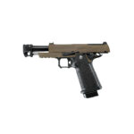 ARCTURUS Vanguard GBB Pistol 4.3'' Comp BLK/TAN - - obrazek 4