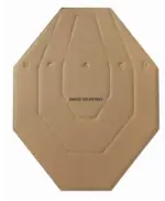 Range Solution IPSC Mini tarcza 50 szt. - Brązowo-białe - obrazek 2