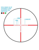 FIREFIELD Barrage 1.5-5x32 Riflescope with Red Laser EU less than 1mW - obrazek 12