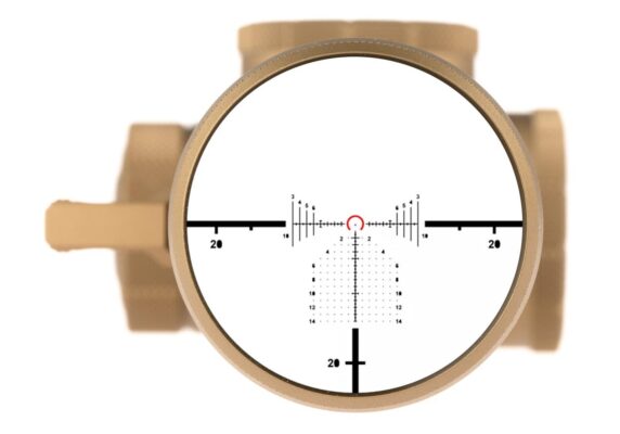 Primary Arms PLx 1-8x24 Compact 2 FFP RDB Scope ACSS Griffin MIL M8 Reticle Black - obrazek 7