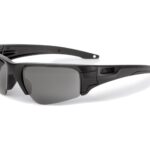 ESS Crowbar Tactical Sunglasses Subdued Logo Black Frame Grey/Clear