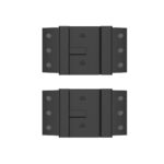 VO 34mm X-ACCU Mounting Scope Rings (6 Screws), Medium - Black - obrazek 11