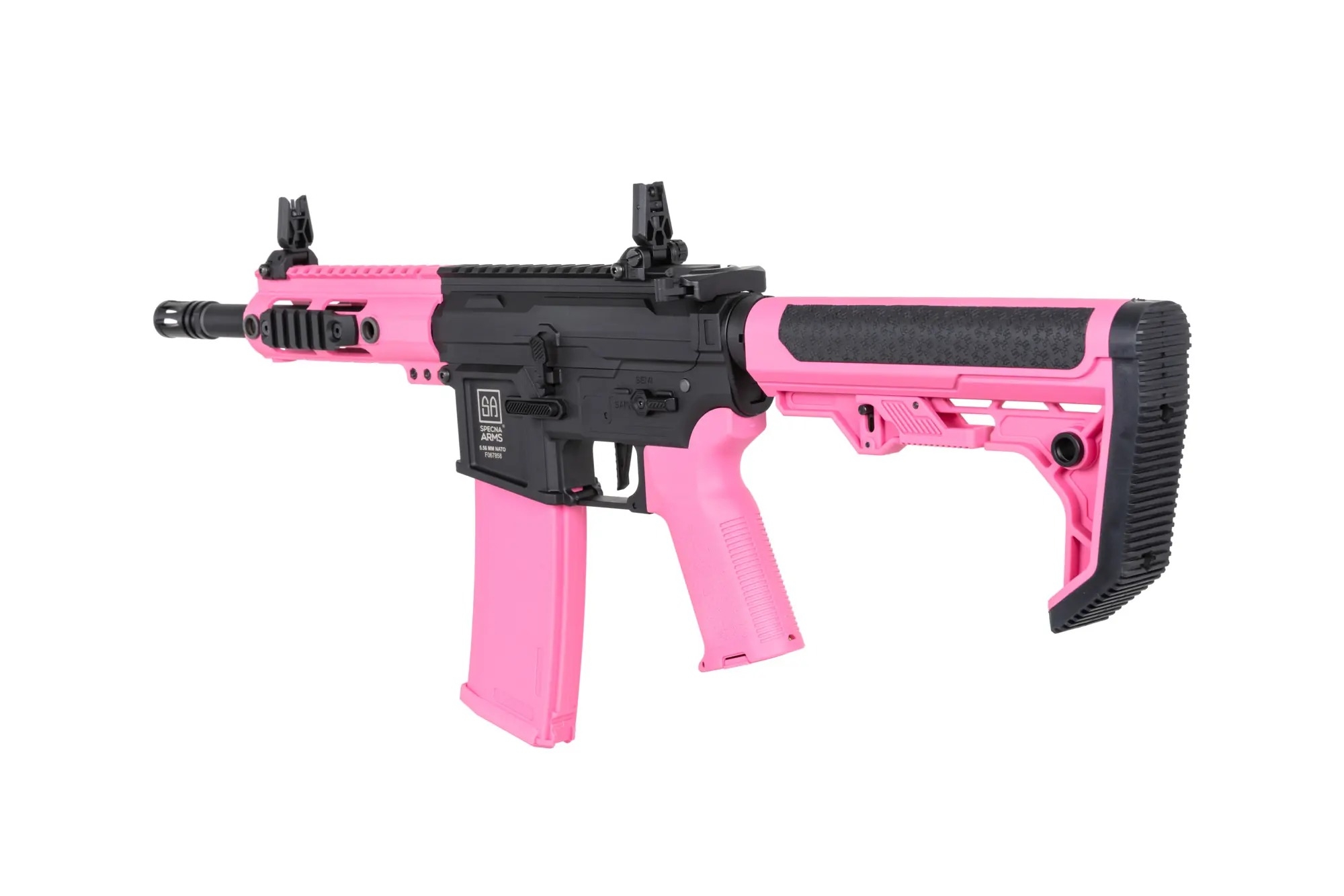 85092 SA M4 CQB RL M-LOK Gen2 (SA-F04-RL FLEX(TM) BLDC(TM) HAL ETU(TM)) – Pink - obrazek 2