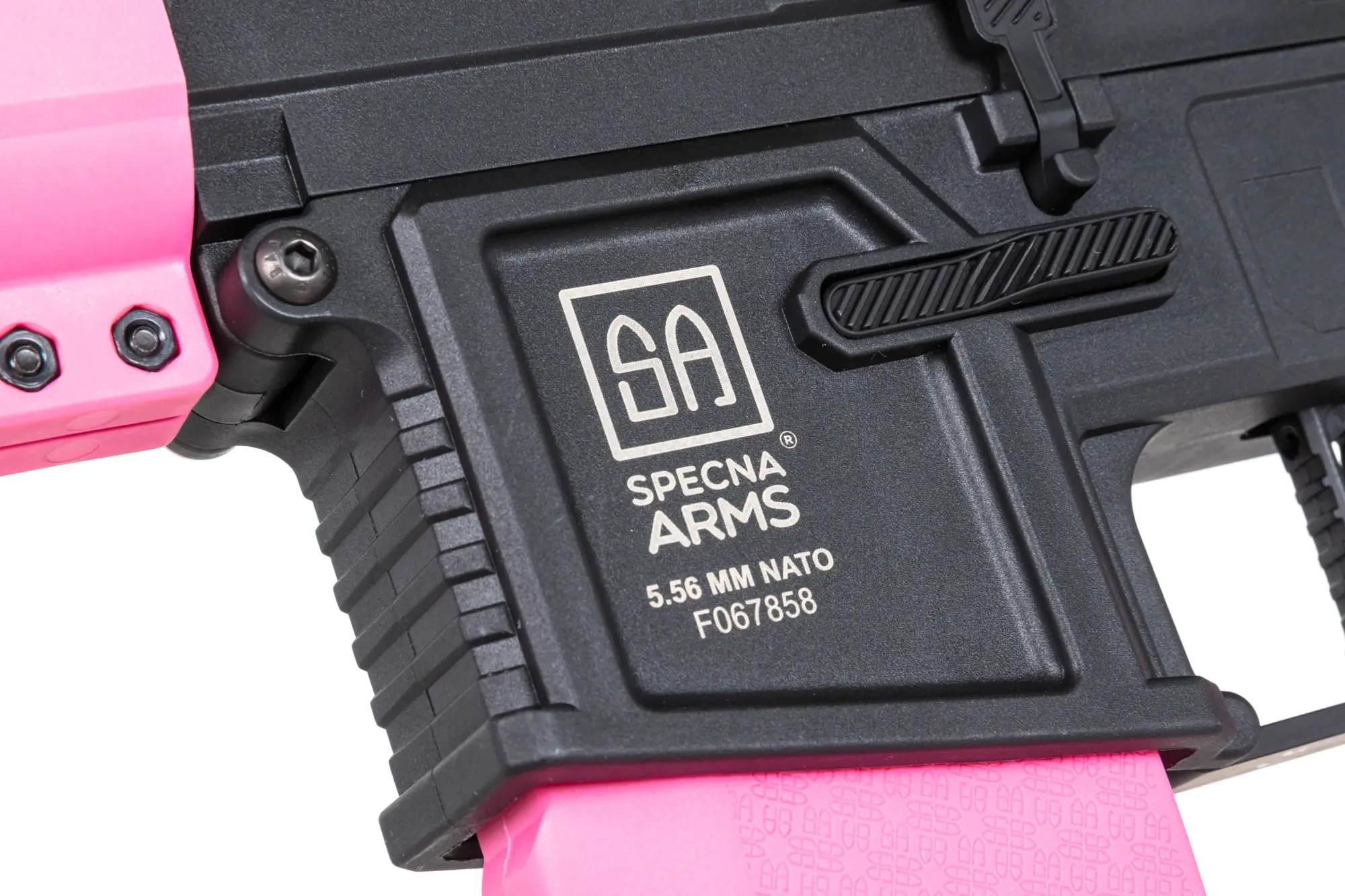 85097 SA M4 CQB RL M-LOK Gen2 (SA-F04-RL FLEX(TM) BLDC(TM) HAL ETU(TM)) – Pink - obrazek 8