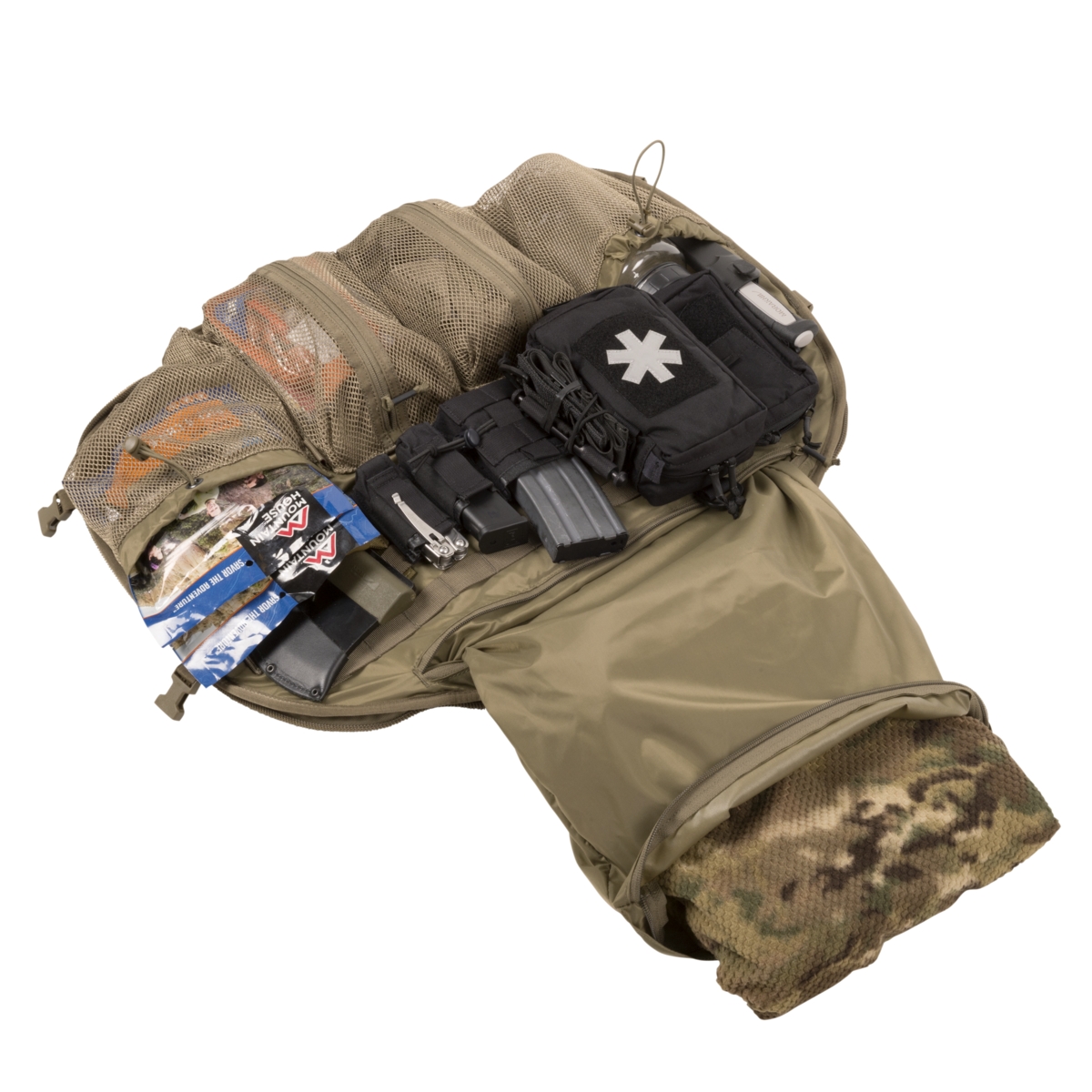 85196 HELIKON BAIL OUT BAG(R) Backpack 25 L – Coyote - obrazek 9
