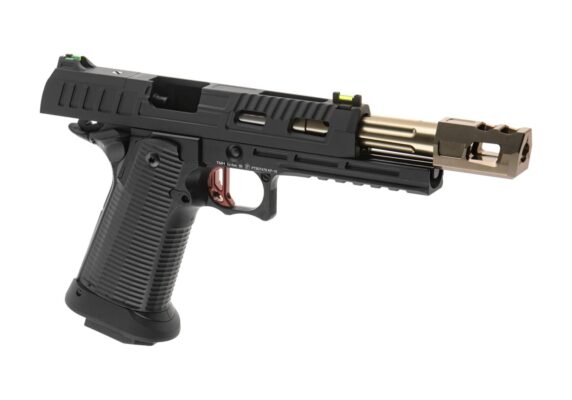 KJ Works KP-19 Full Metal GBB Pistol Black - obrazek 3