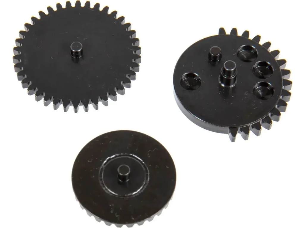 86612 RetroArms CNC Steel Gear Set PandoRA 10:1 (3mm) - obrazek 1