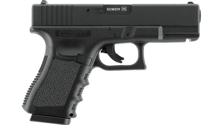 86654 Umarex Glock 19 Gen4 GNB CO2 pistol - Black - obrazek 3