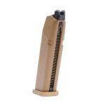 UMAREX / VFC Glock 19X GBB Gas Magazine, 22 BBs – Tan - obrazek 2