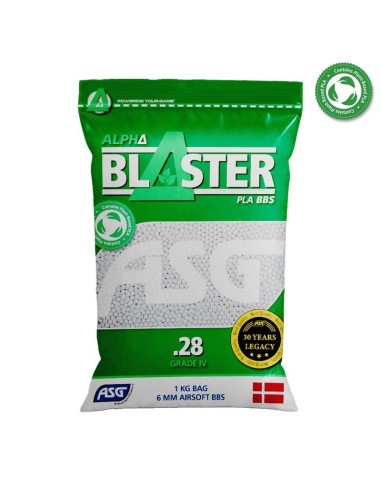 asg-alpha-blaster-028g-bbs-bio-1kg ASG Alpha Blaster 0.28g BBs BIO - 1kg - obrazek 1