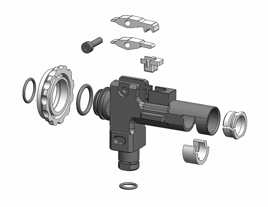 Alternative view of Komora CNC Retro Arms AR15/m4 Uni