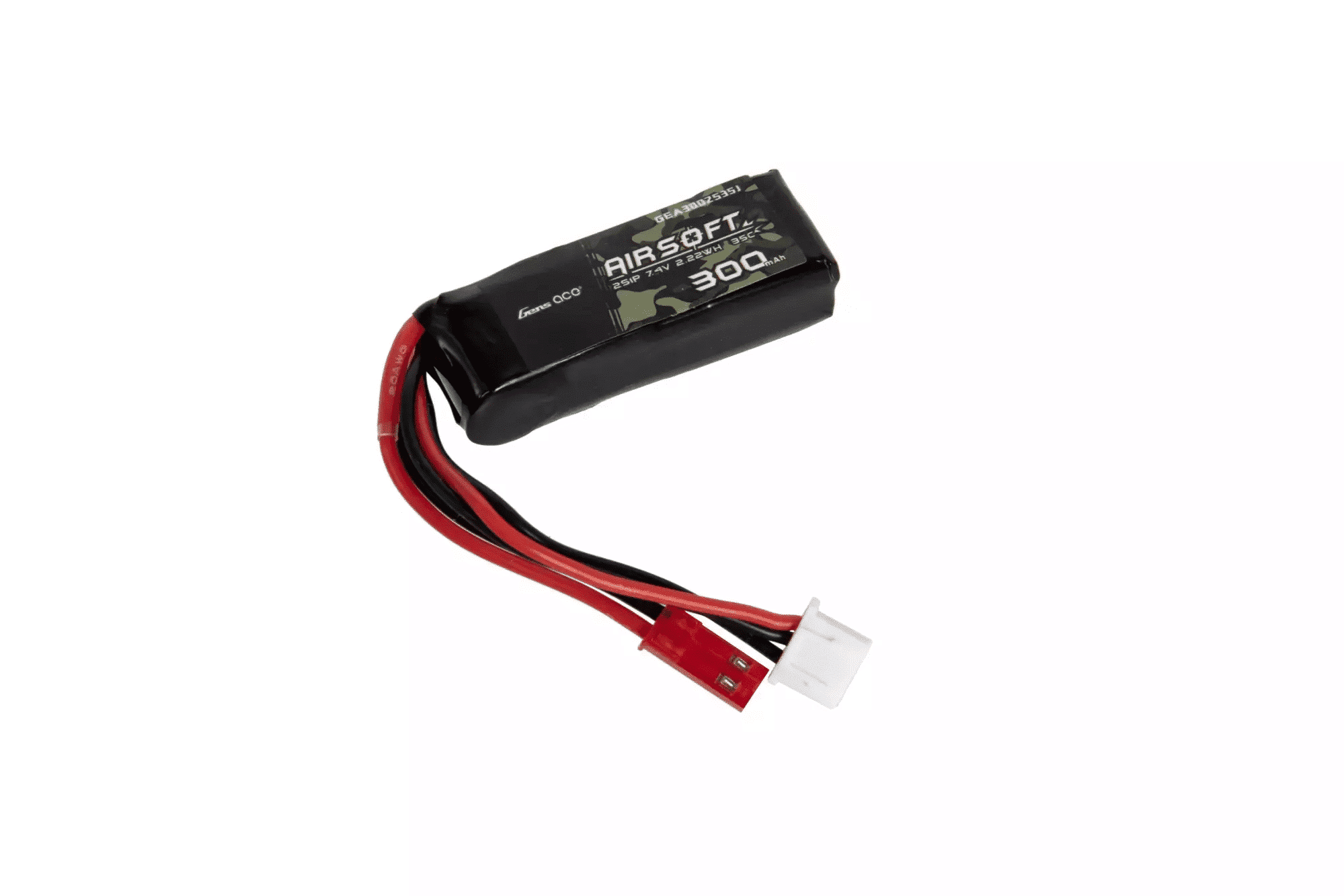 Akumulator Li-Po do HPA Gens ace 35C 300mAh 7.4V JST