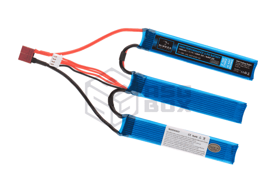 Akumulator Nimrod Lipo 11.1V 1000mAh 25C Deans