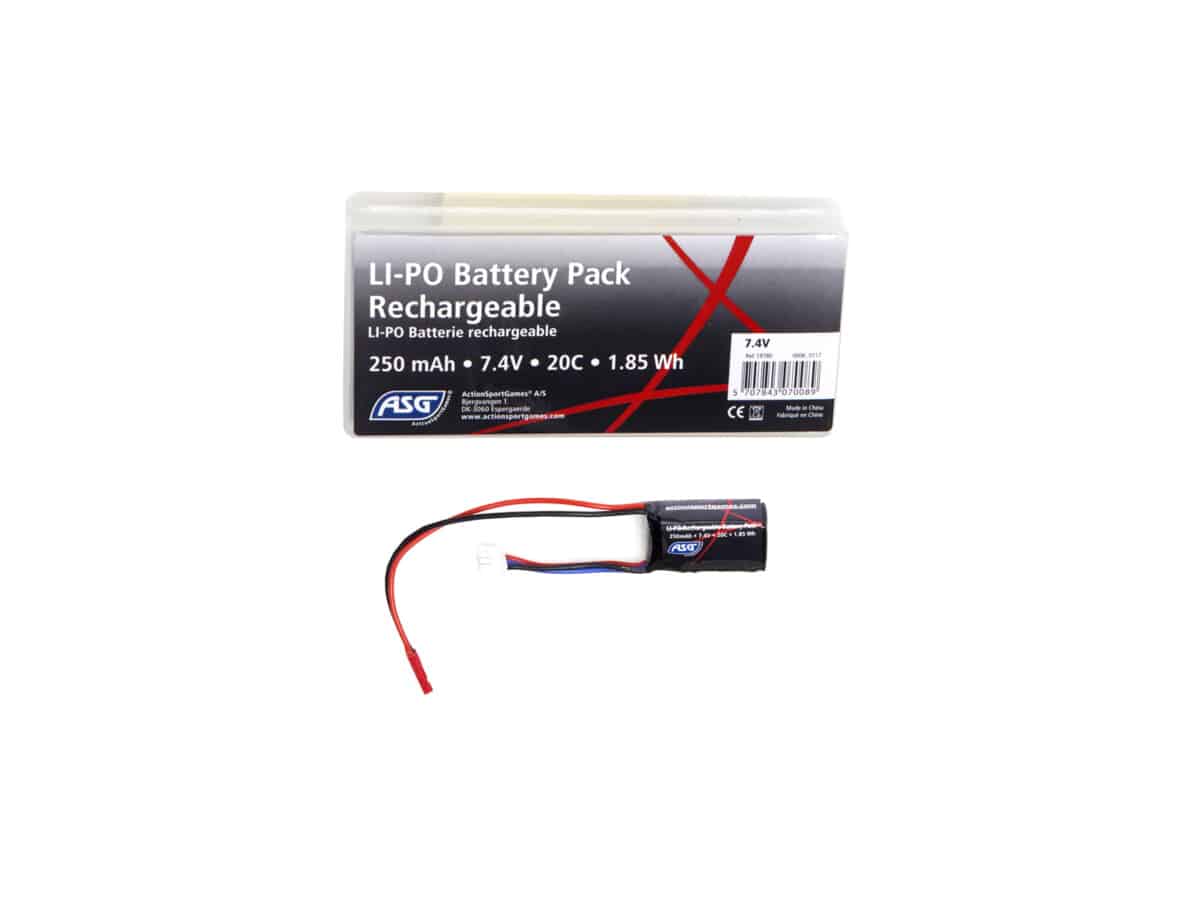 Akumulator LiPo do HPA 7.4v 250mAh