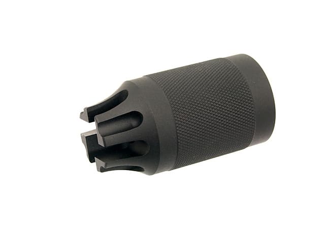 Kompensator flash hider CQB 556 Steel Airsoft 14mm CCW