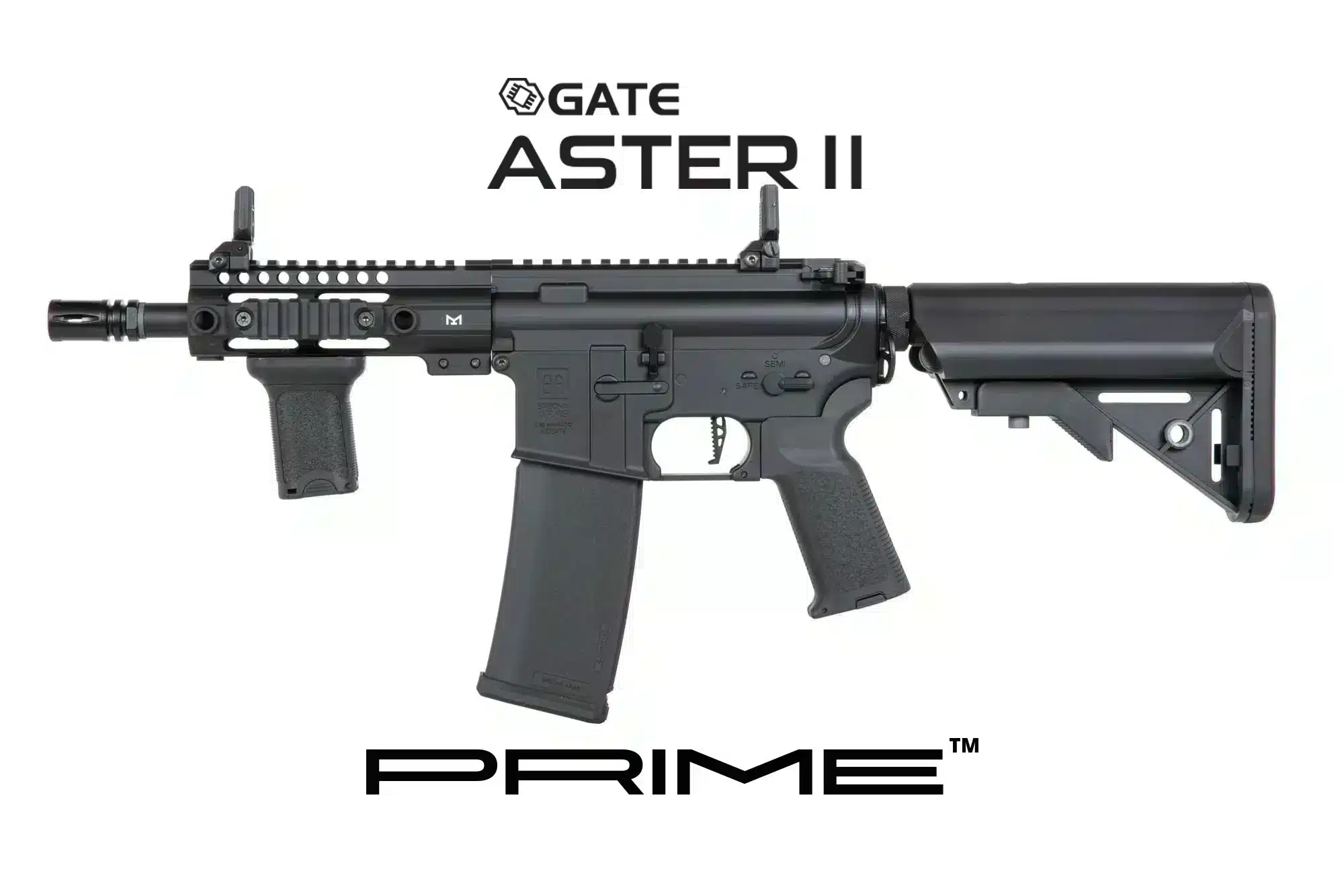 Karabinek ASG Specna Arms SA-P21 Prime™ Aster II ETU z silnikiem bezszczotkowym Czarny