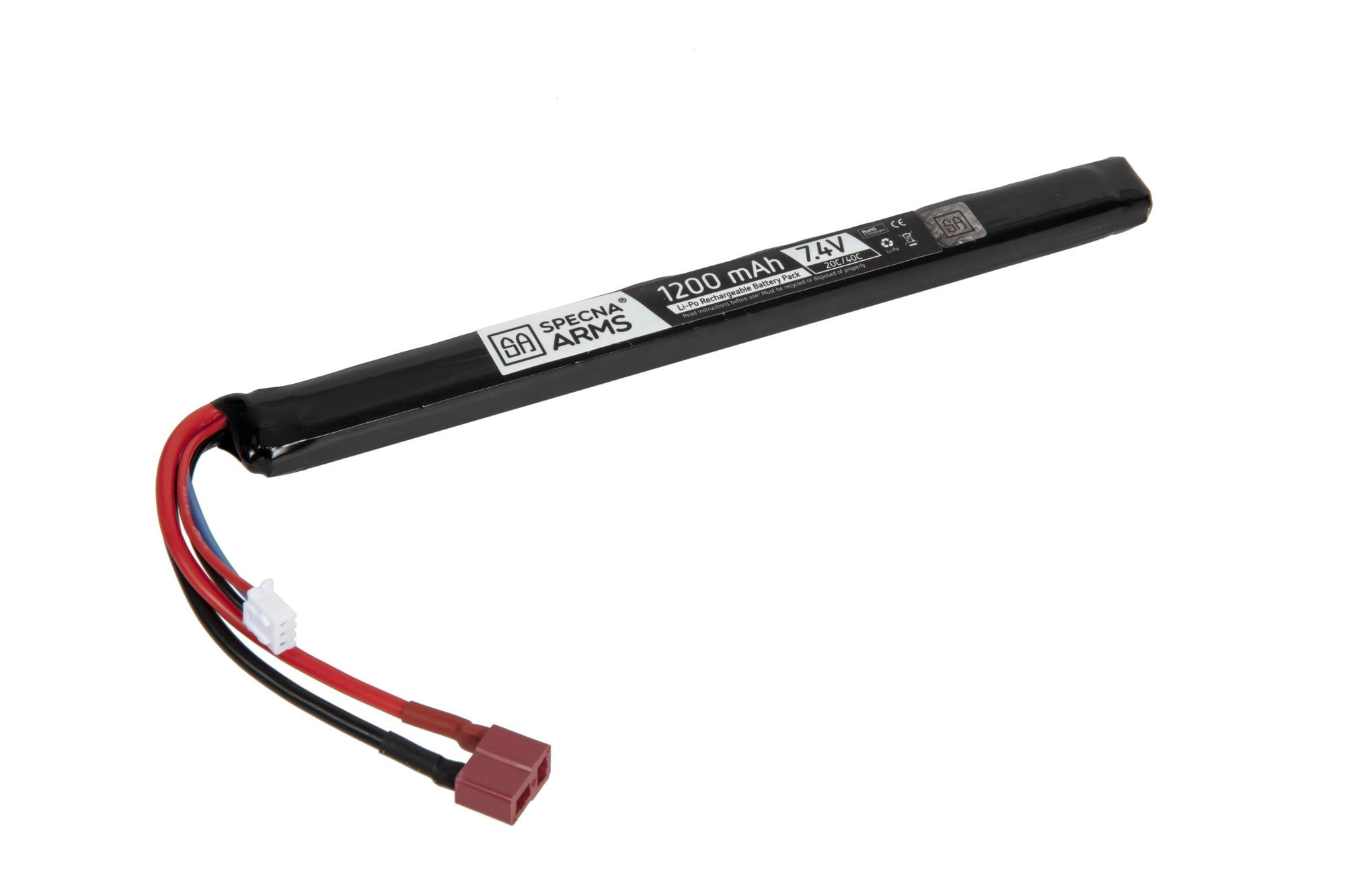 Akumulator LiPo 7,4V 1200mAh 20C/40C - T-Connect (Deans)