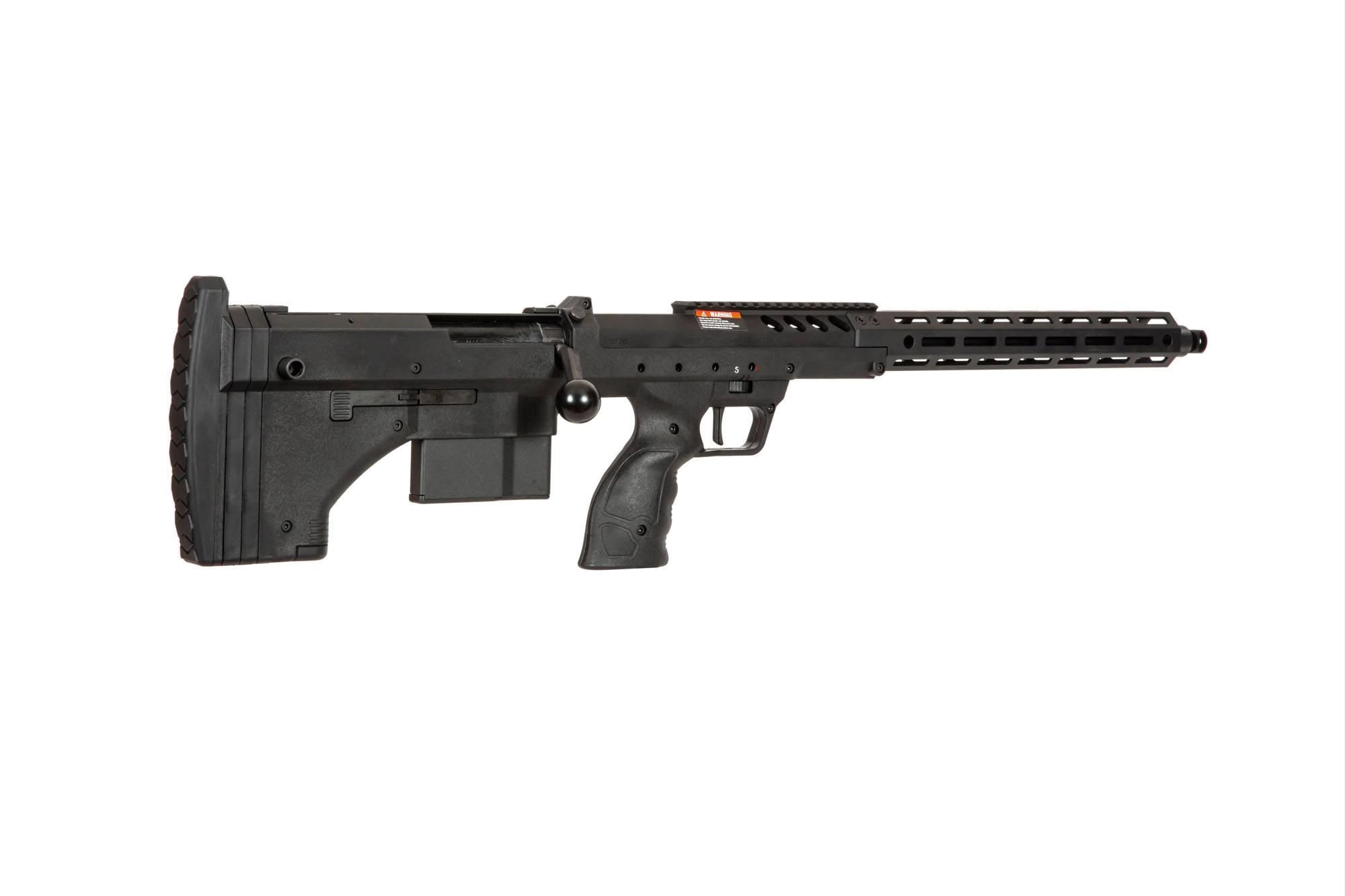 Replika karabinu snajperskiego Desert Tech SRS-A2/M2 22” (praworęczna) - czarna
