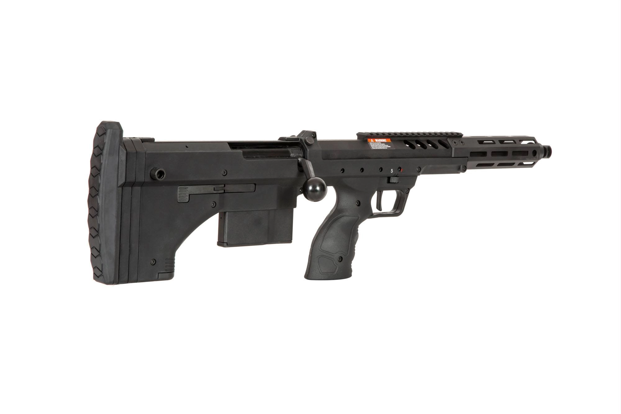 Alternative view of Replika karabinu snajperskiego Desert Tech SRS-A2/M2 Covert 16” (praworęczna) - czarna