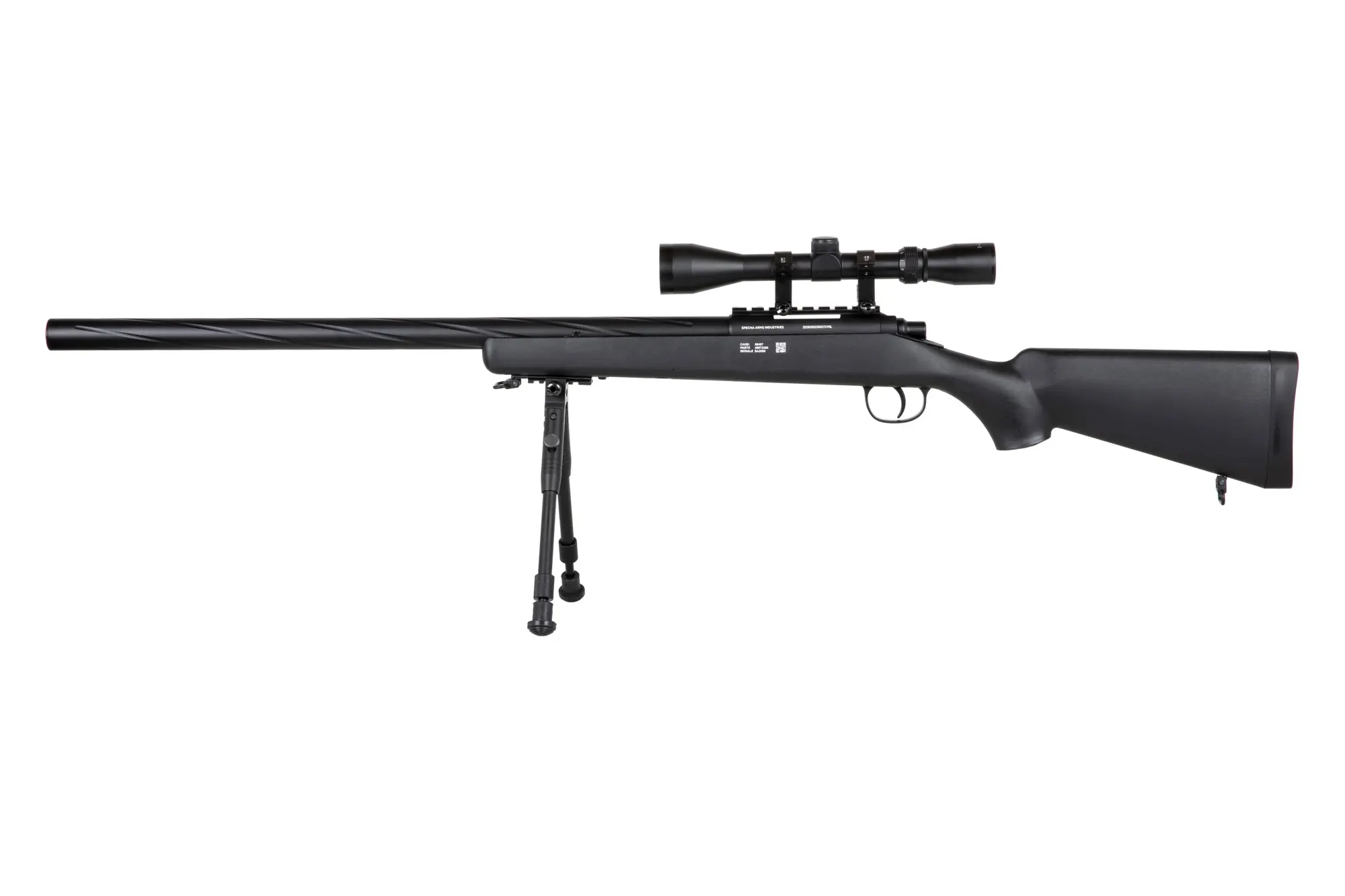 Alternative view of Replika karabinu snajperskiego Specna Arms SA-S12 EDGE™ z lunetą i dwójnogiem Czarna