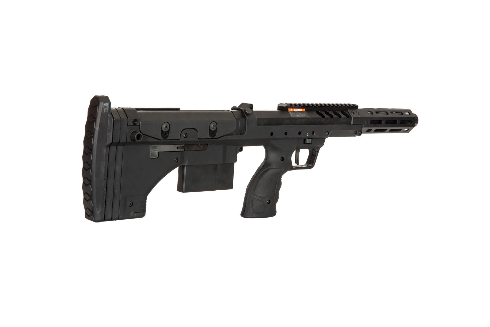 Replika karabinu snajperskiego Desert Tech SRS-A2/M2 Sport 16” (leworęczna) - czarna