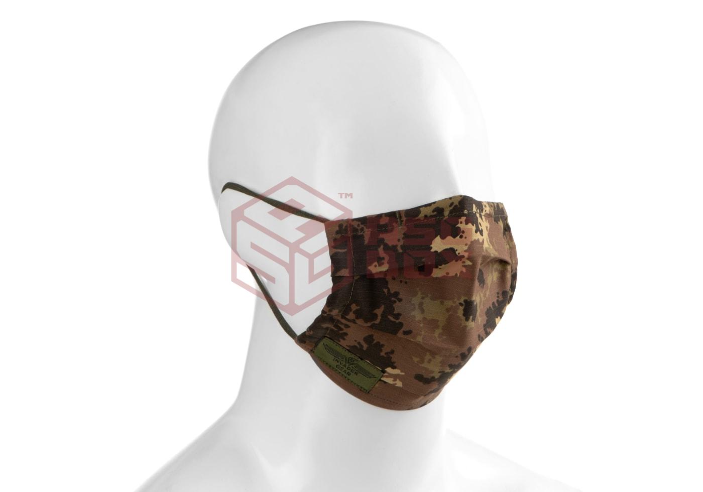 Invader Gear Reusable Face Mask non-medical Vegetato