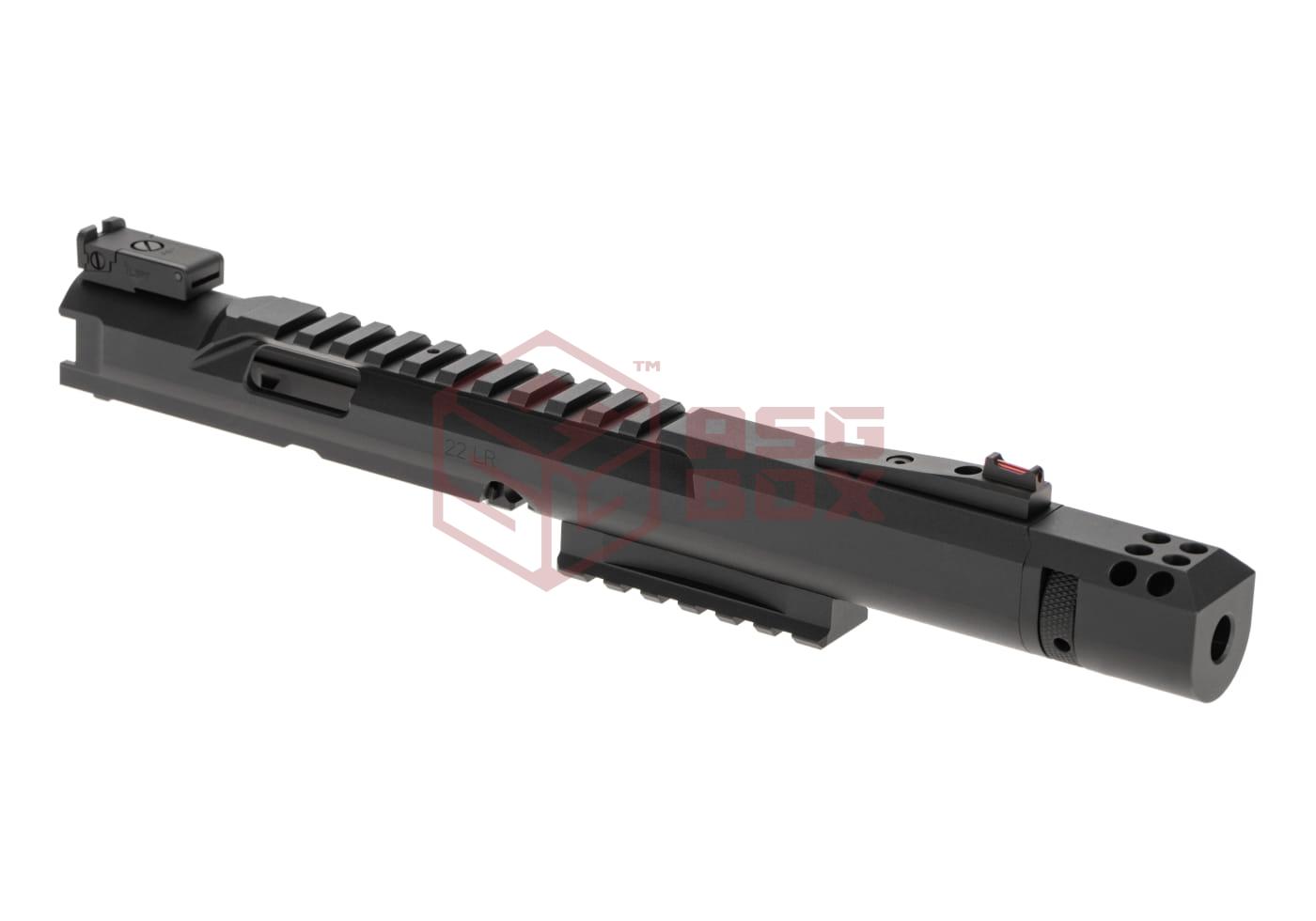 TTI Airsoft AAP01 Scorpion upper receiver 6" Kit with TDC Hop Up Black