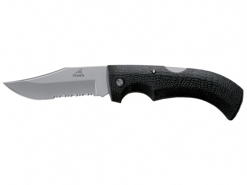 Gator - Clip Point, Serrated Folding Knife